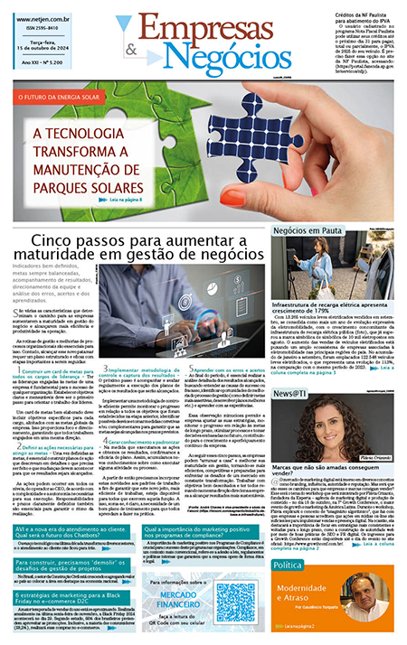 Jornal Empresas & Negócios